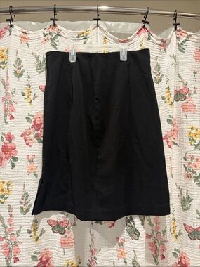 Classic Black Women's A-Line Skirt